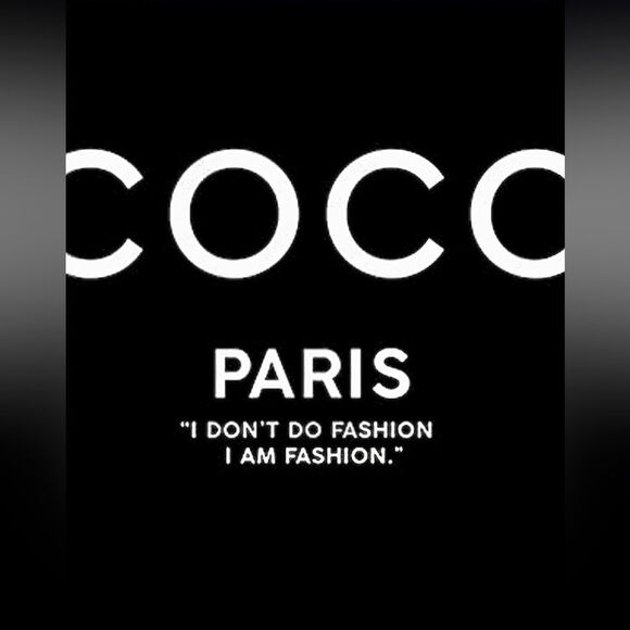 Chanel B&W Roses Picture print collection-Glam Wall Art Chic Modern black rose - Picture 3 of 6